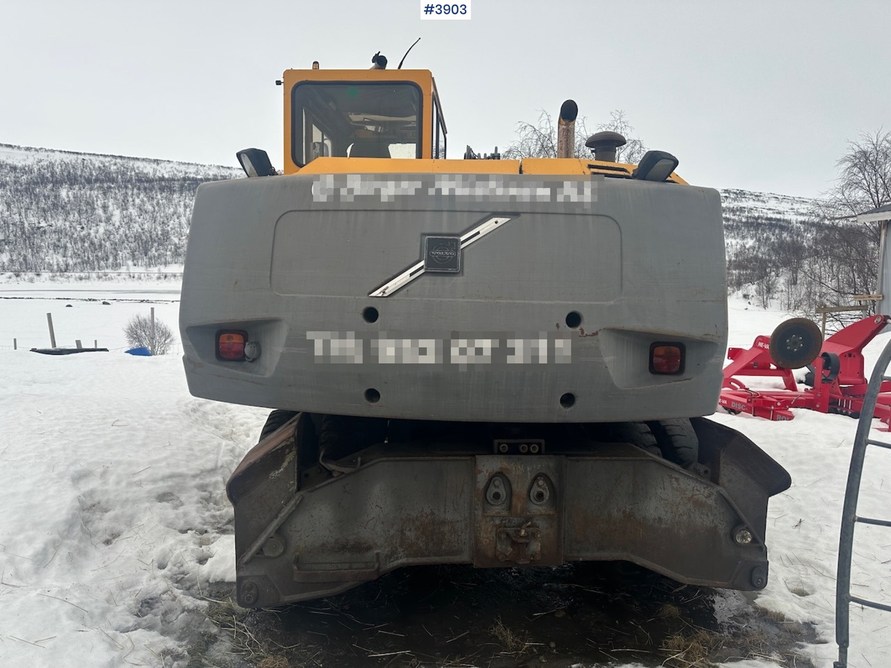1998 Volvo EW150C wheel digger rep object w/ sanding bucket - Excavator: picture 5 1998 Volvo EW150C wheel digger rep object w/ sanding bucket - Excavator: picture 5