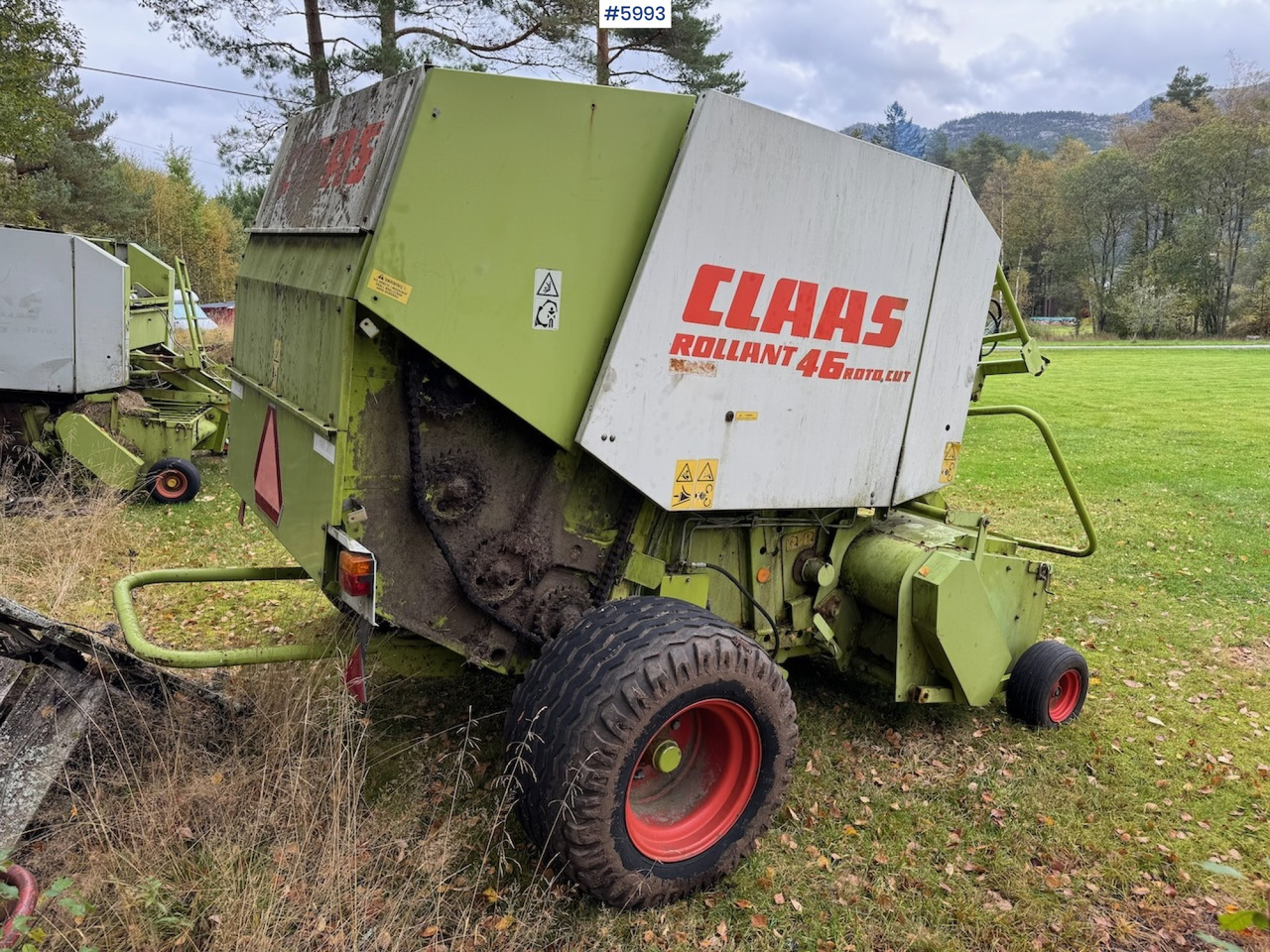 1999 Claas Rollant 46 Rotocut and a dividing baler. - Hay and forage equipment: picture 5 1999 Claas Rollant 46 Rotocut and a dividing baler. - Hay and forage equipment: picture 5