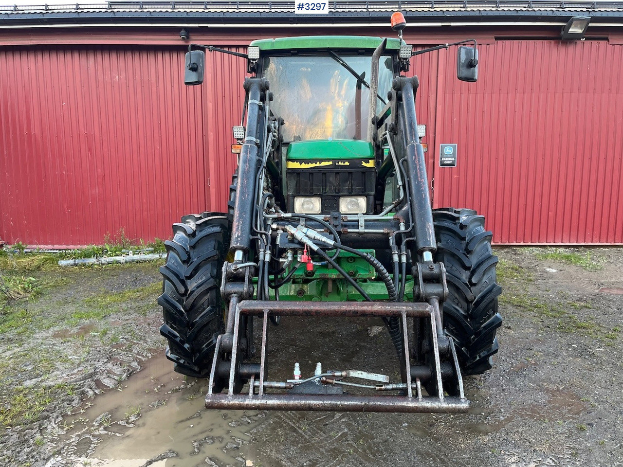 1999 John Deere 6210 SE with Front Loader - Farm tractor: picture 3 1999 John Deere 6210 SE with Front Loader - Farm tractor: picture 3