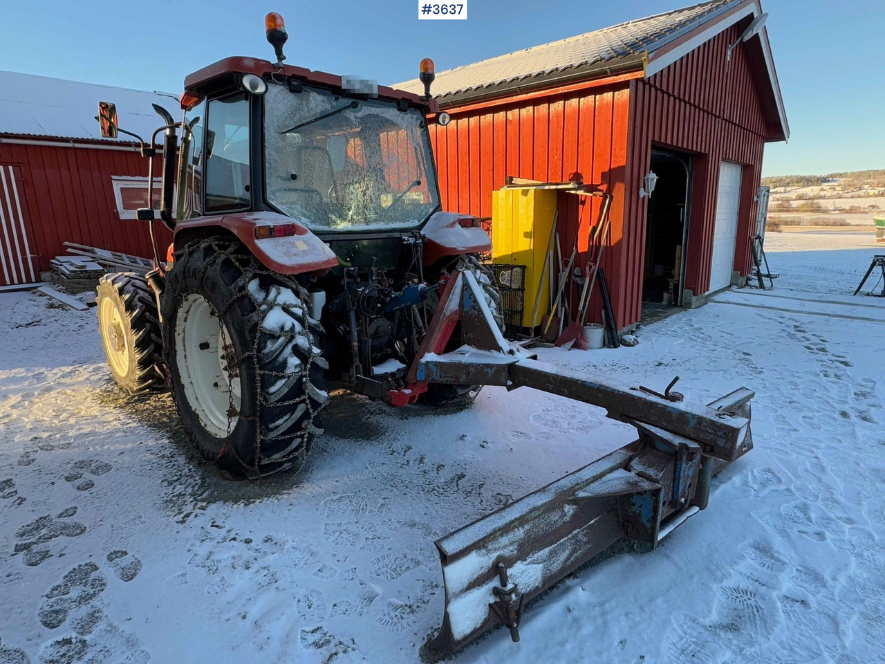 1999 New Holland TL90 with chain for sale! - Farm tractor: picture 5 1999 New Holland TL90 with chain for sale! - Farm tractor: picture 5