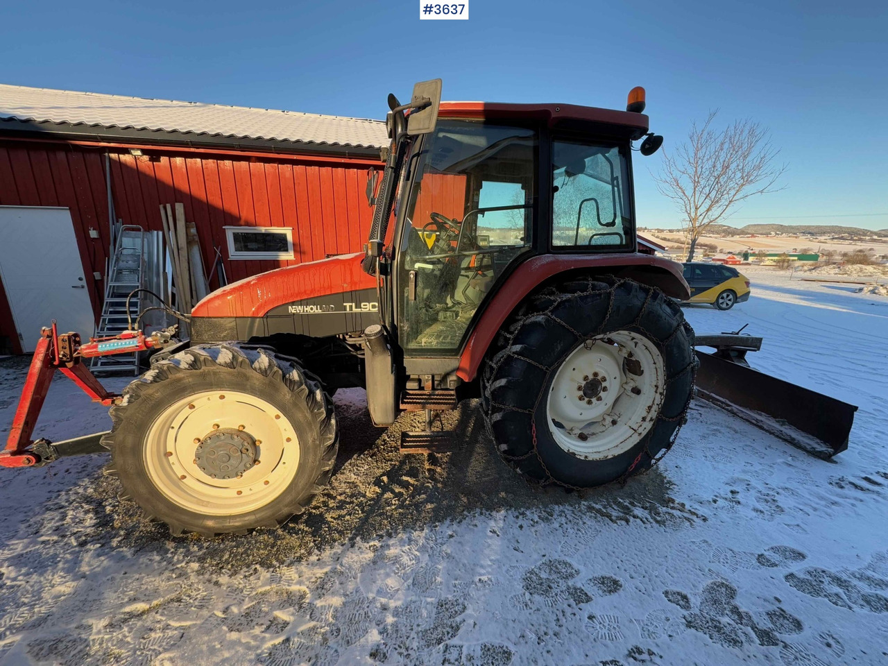 1999 New Holland TL90 with chain for sale! - Farm tractor: picture 3 1999 New Holland TL90 with chain for sale! - Farm tractor: picture 3
