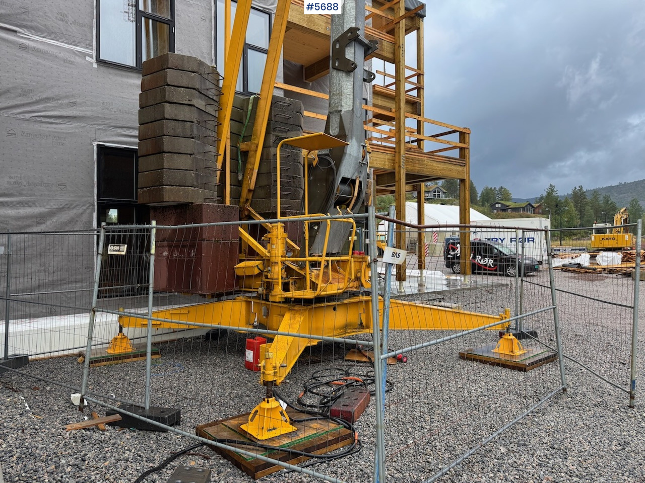 1999 Potain HD 40 A - Self-erecting tower crane: picture 5 1999 Potain HD 40 A - Self-erecting tower crane: picture 5