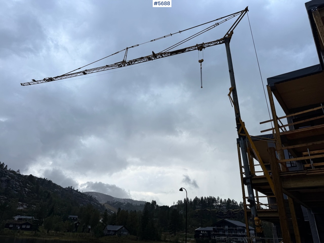1999 Potain HD 40 A - Self-erecting tower crane: picture 2 1999 Potain HD 40 A - Self-erecting tower crane: picture 2