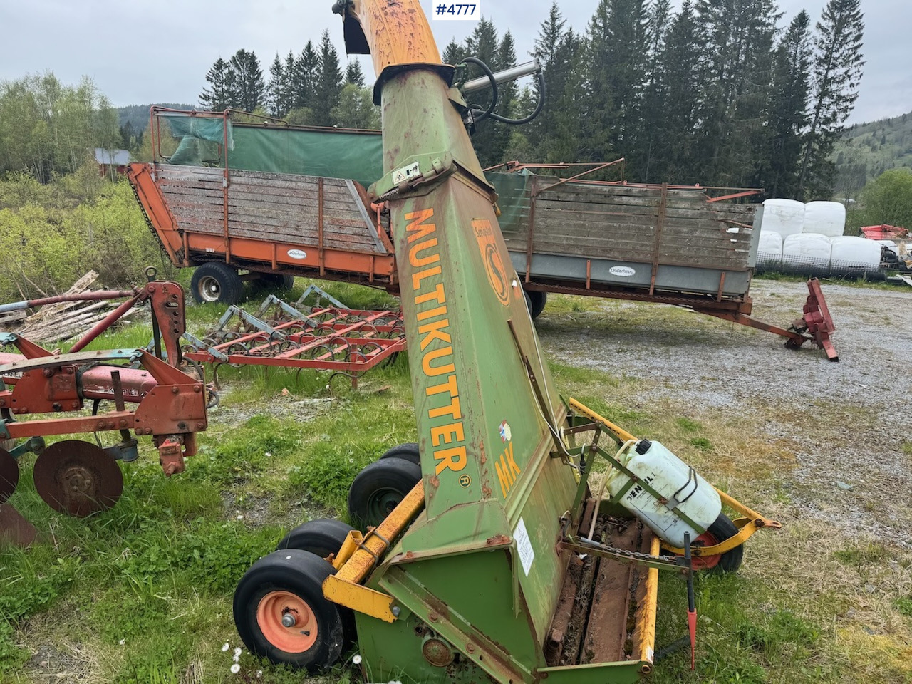 1999 Serigstad forage harvester with frame - Hay and forage equipment: picture 5 1999 Serigstad forage harvester with frame - Hay and forage equipment: picture 5