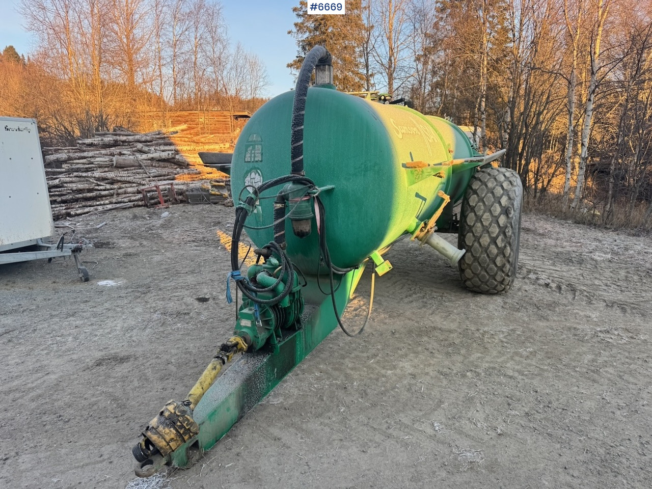 2000 Case FV88E-1 Fertilizer wagon. - Slurry tanker: picture 2 2000 Case FV88E-1 Fertilizer wagon. - Slurry tanker: picture 2
