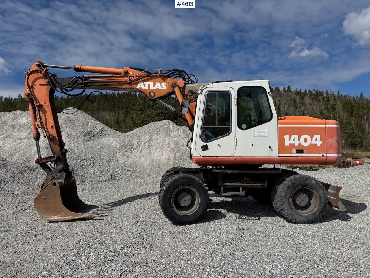 2001 Atlas 1404 Watch video! - Excavator: picture 1 2001 Atlas 1404 Watch video! - Excavator: picture 1