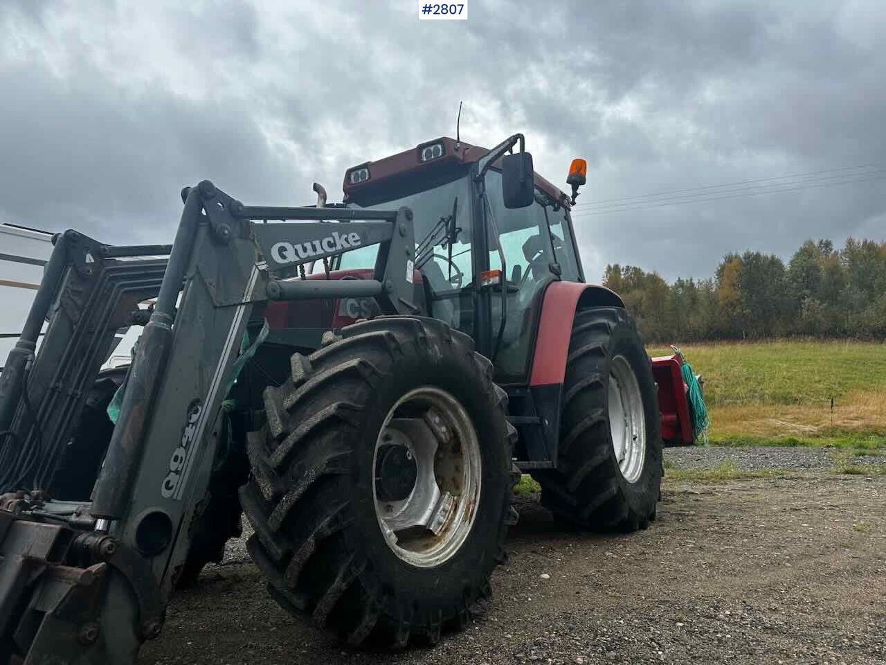 2001 Case CS86A tractor w/ Quicke Q940 front loader. - Farm tractor: picture 1 2001 Case CS86A tractor w/ Quicke Q940 front loader. - Farm tractor: picture 1