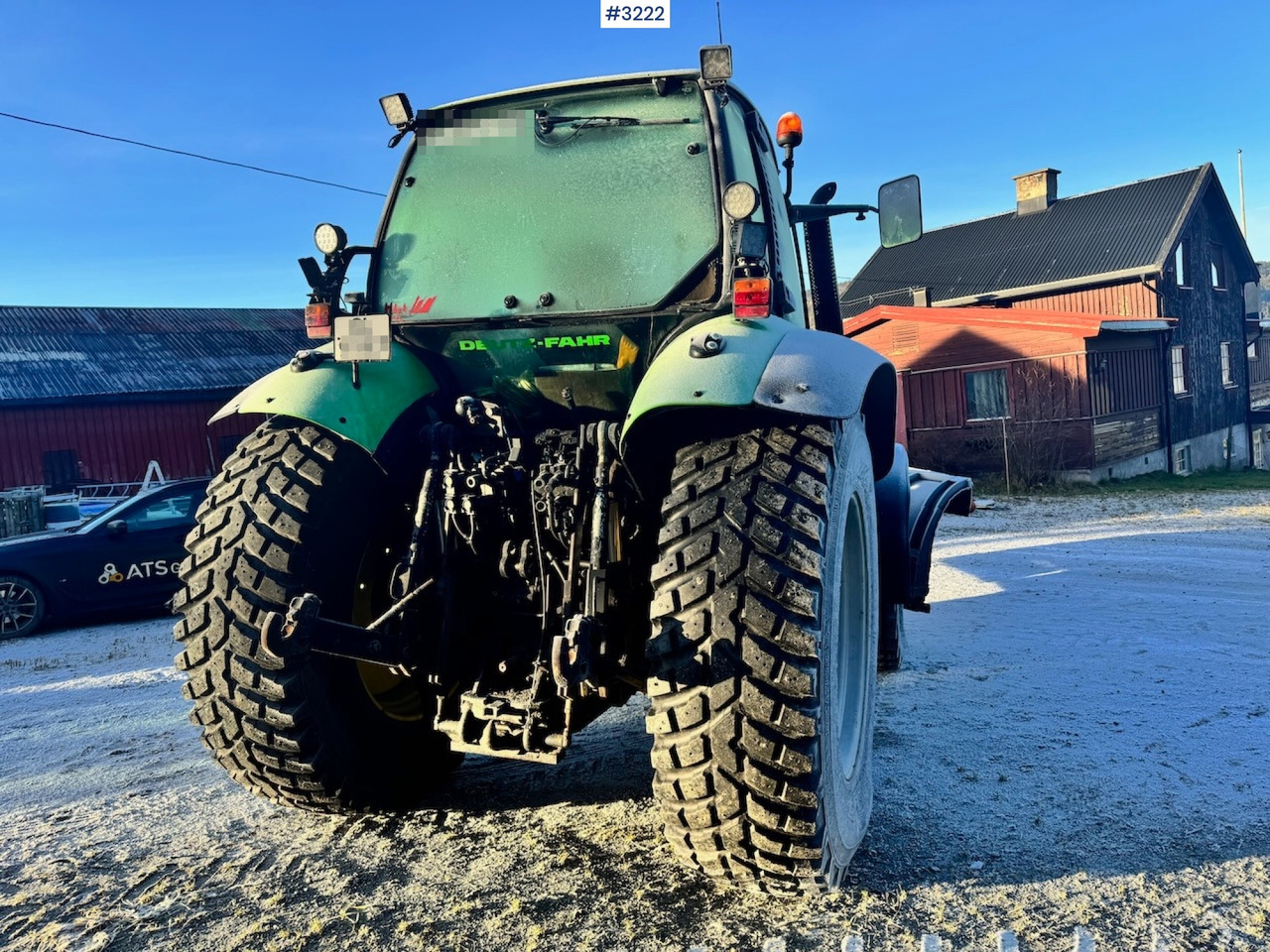 2001 Deutz-Fahr Agrotron 120 4x4 tractor with front loader, 2 sets of tires, snowplow mount, and blade. - Farm tractor: picture 3 2001 Deutz-Fahr Agrotron 120 4x4 tractor with front loader, 2 sets of tires, snowplow mount, and blade. - Farm tractor: picture 3