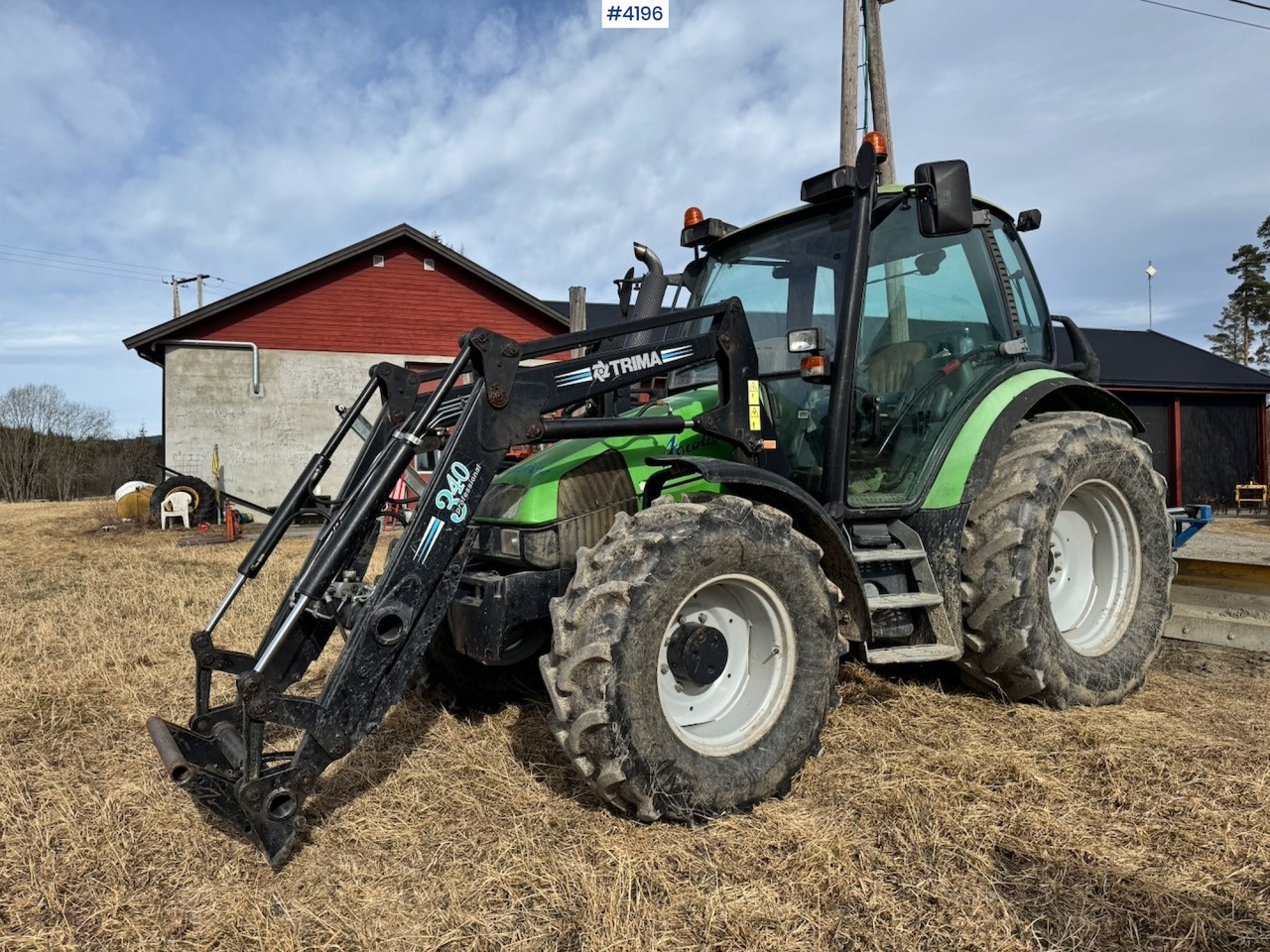 2001 Deutz-fahr Agrotron 85 w/ Front loader. 4450 hours! - Farm tractor: picture 3 2001 Deutz-fahr Agrotron 85 w/ Front loader. 4450 hours! - Farm tractor: picture 3