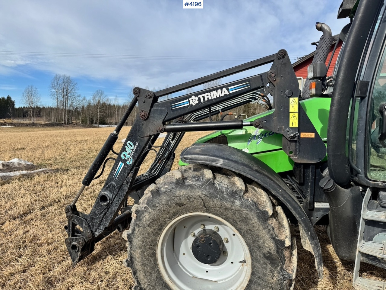 2001 Deutz-fahr Agrotron 85 w/ Front loader. 4450 hours! - Farm tractor: picture 4 2001 Deutz-fahr Agrotron 85 w/ Front loader. 4450 hours! - Farm tractor: picture 4