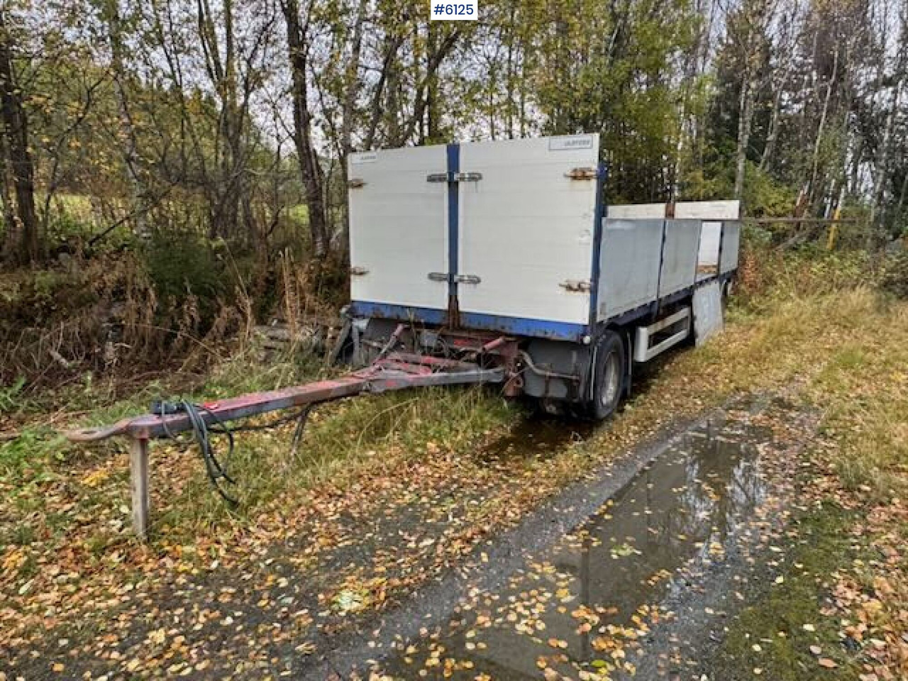 2001 Istrail 3 axle flatbed trailer - Low loader trailer: picture 2 2001 Istrail 3 axle flatbed trailer - Low loader trailer: picture 2