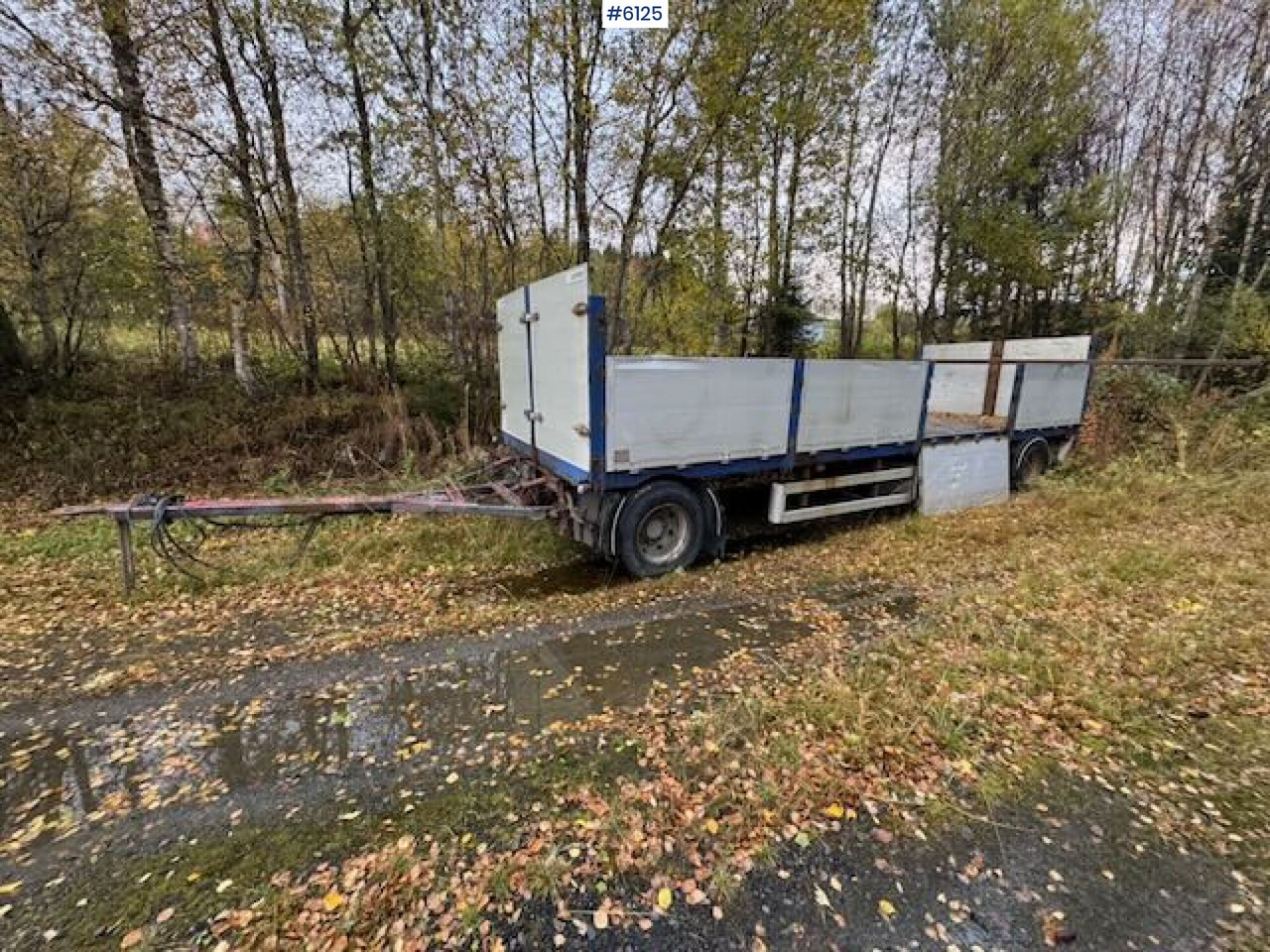 2001 Istrail 3 axle flatbed trailer - Low loader trailer: picture 1 2001 Istrail 3 axle flatbed trailer - Low loader trailer: picture 1