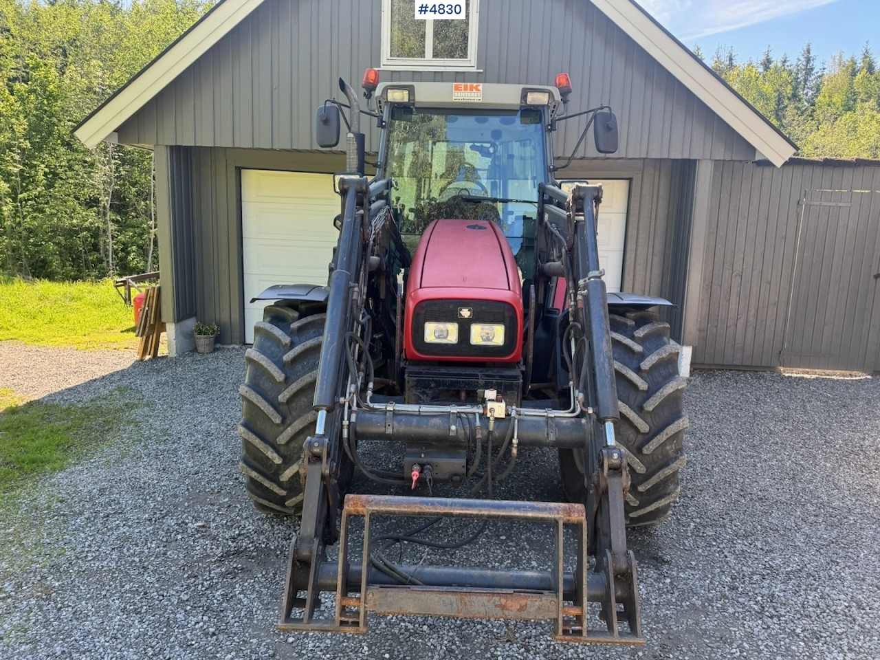 2001 Massey Ferguson 4355 4x4 with Front Loader - Farm tractor: picture 4 2001 Massey Ferguson 4355 4x4 with Front Loader - Farm tractor: picture 4