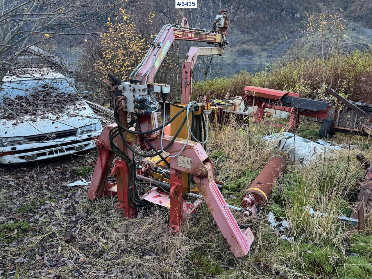 2001 Tellefsdal Auto Wrap 1300 Round bale wrapper. - Hay and forage equipment: picture 4 2001 Tellefsdal Auto Wrap 1300 Round bale wrapper. - Hay and forage equipment: picture 4