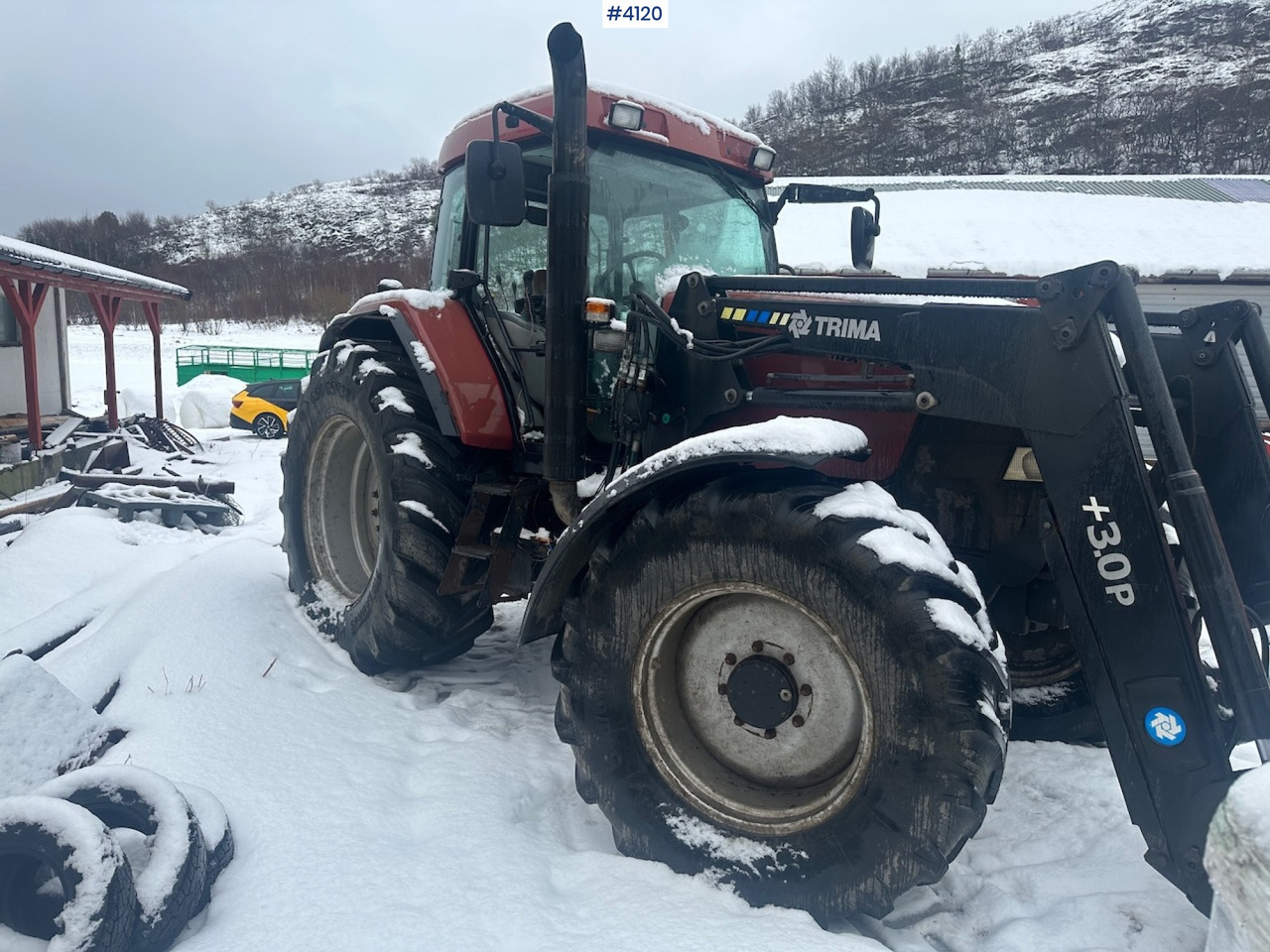 2002 CASE MX 135 MAXXUM 4x4 tractor with front loader. - Farm tractor: picture 4 2002 CASE MX 135 MAXXUM 4x4 tractor with front loader. - Farm tractor: picture 4