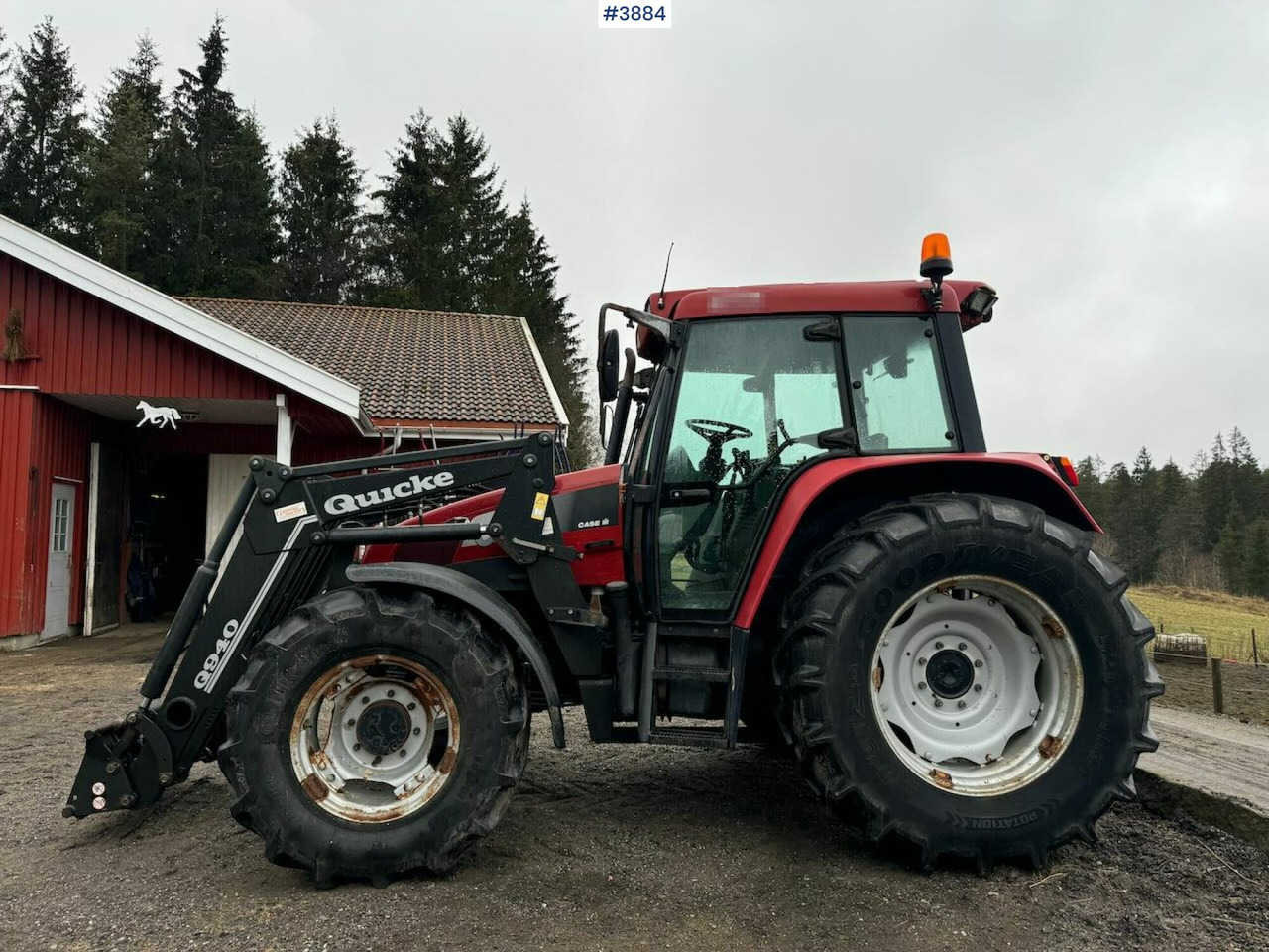 2002 Case CS94A w/ front loader - Farm tractor: picture 2 2002 Case CS94A w/ front loader - Farm tractor: picture 2