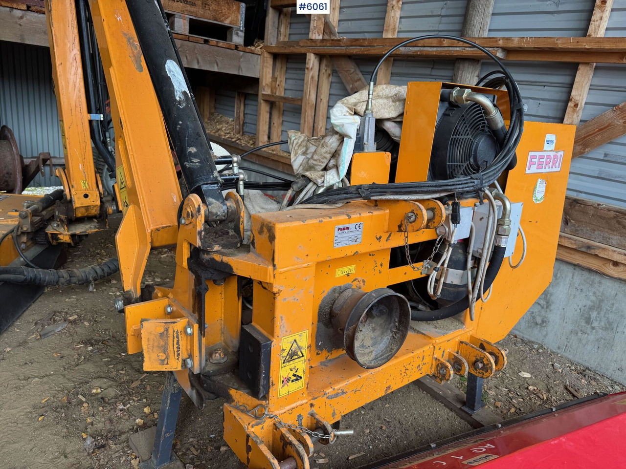 Hay and forage equipment 2002 Ferry pasture mower with TN120 cutting head and extra mowing unit: picture 14