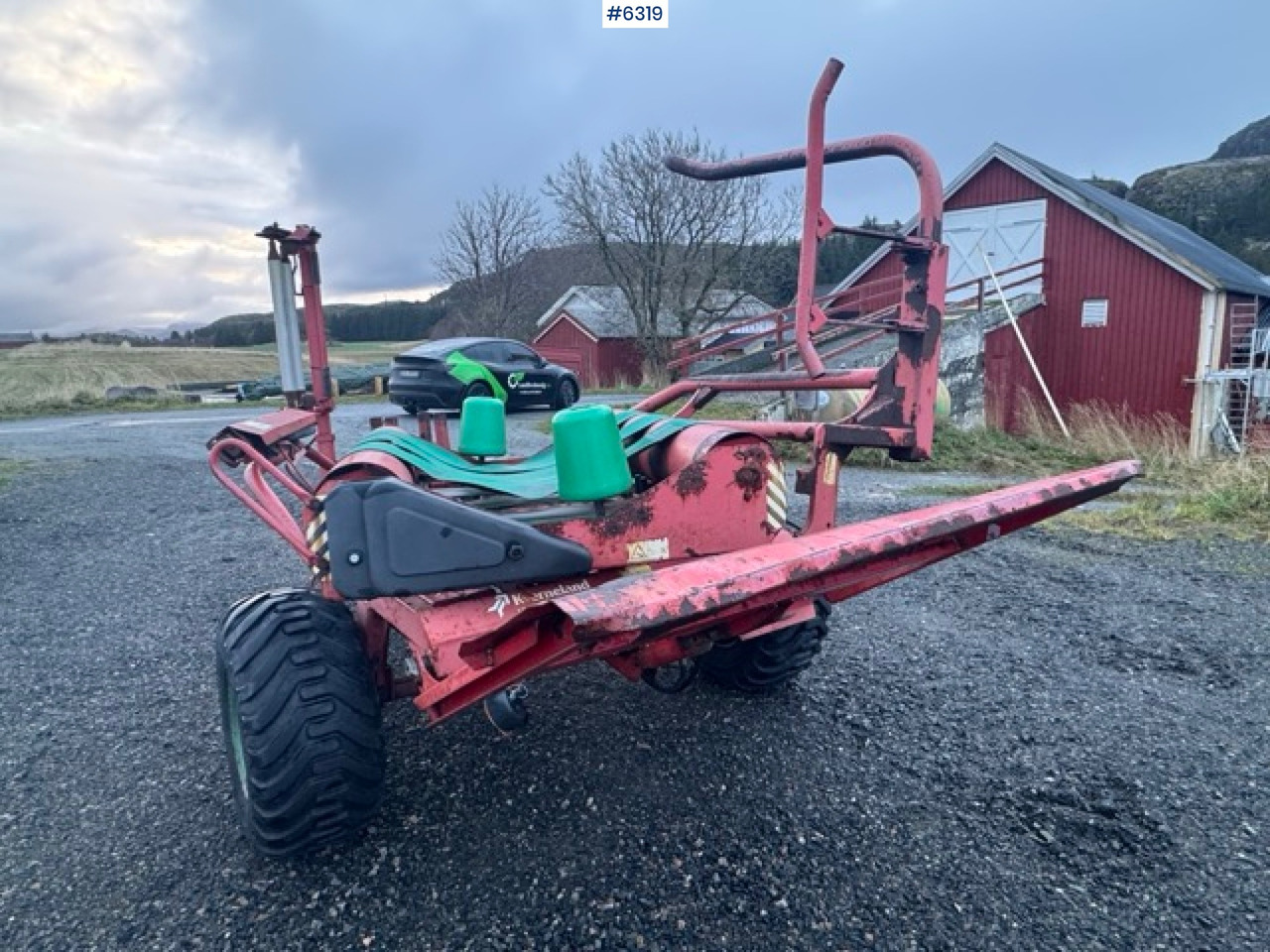 2002 Kverneland UN 7515 round bale wrapper - Hay and forage equipment: picture 3 2002 Kverneland UN 7515 round bale wrapper - Hay and forage equipment: picture 3