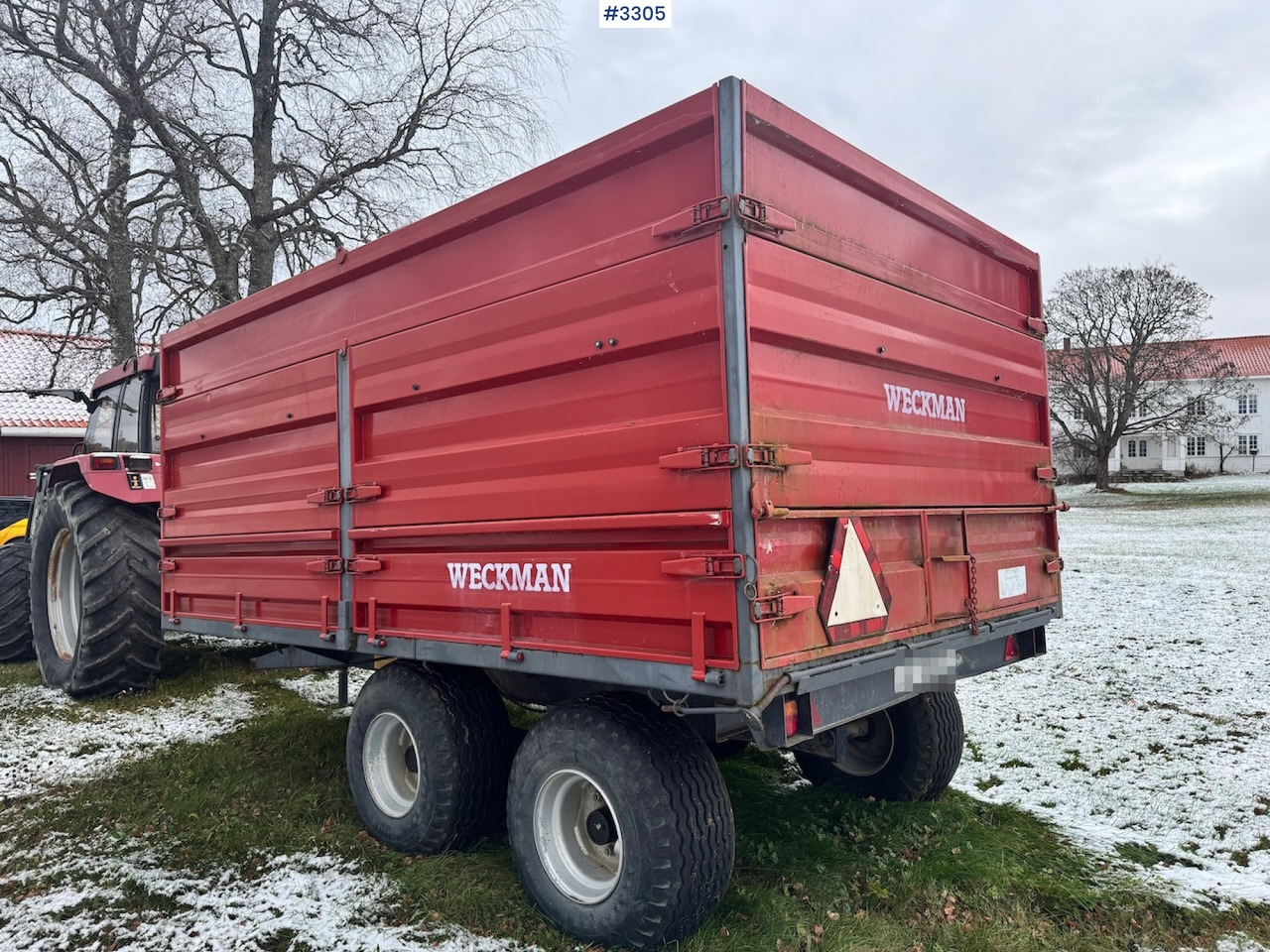 2002 Weckman M-90 - Low loader trailer: picture 5 2002 Weckman M-90 - Low loader trailer: picture 5