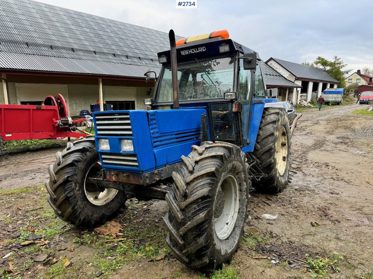 2003 Fiat 110-90 4x4 Tractor w/ front loader. Newly overhauled. - Farm tractor: picture 2 2003 Fiat 110-90 4x4 Tractor w/ front loader. Newly overhauled. - Farm tractor: picture 2