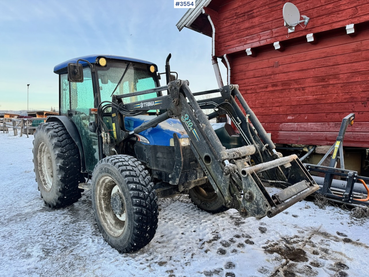 2003 New Holland TN75D 4x4 w/ Front Loader. 4000 hours! - Farm tractor: picture 1 2003 New Holland TN75D 4x4 w/ Front Loader. 4000 hours! - Farm tractor: picture 1