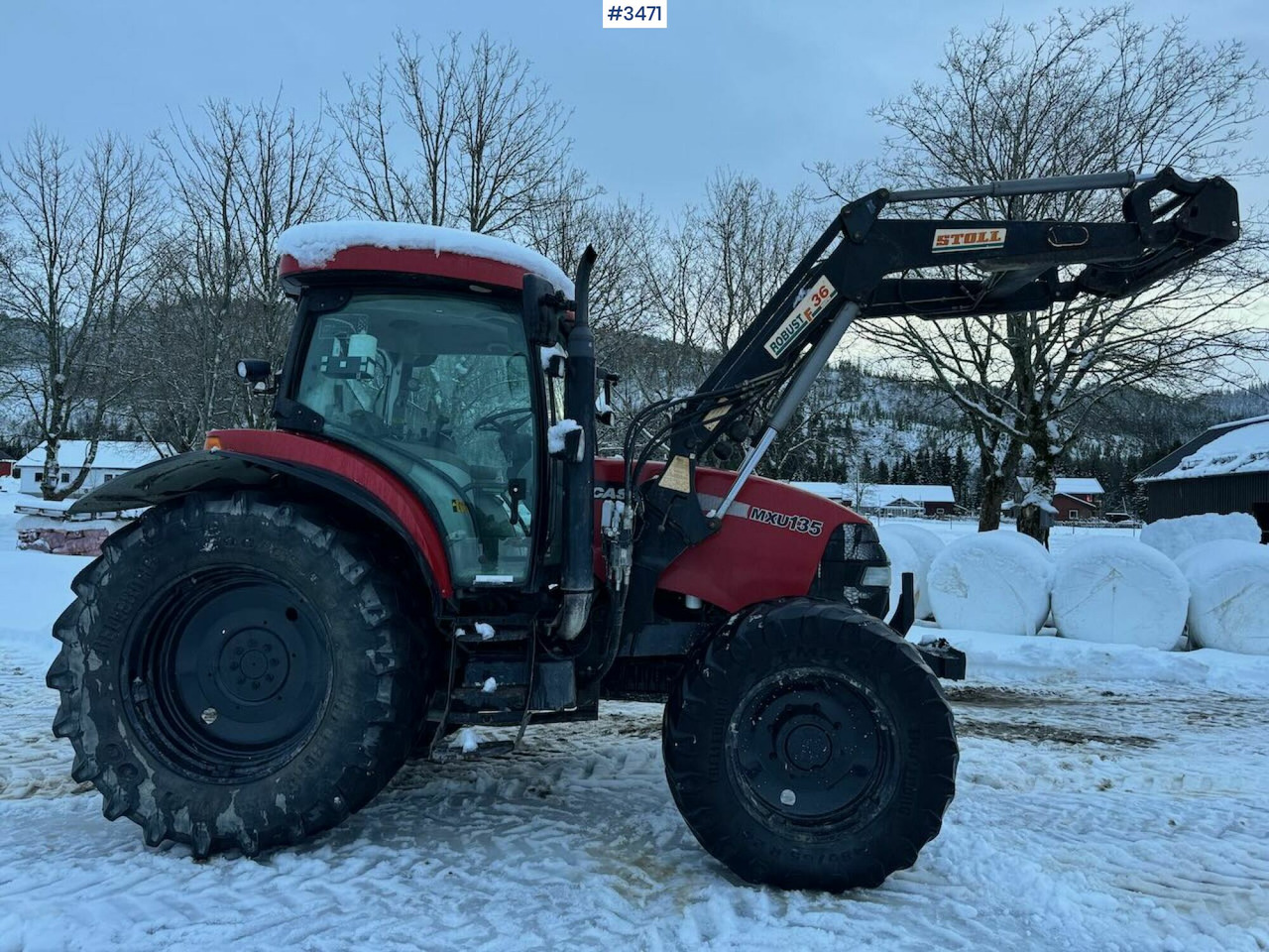 2004 Case MXU 135 w/ front loader - Farm tractor: picture 3 2004 Case MXU 135 w/ front loader - Farm tractor: picture 3