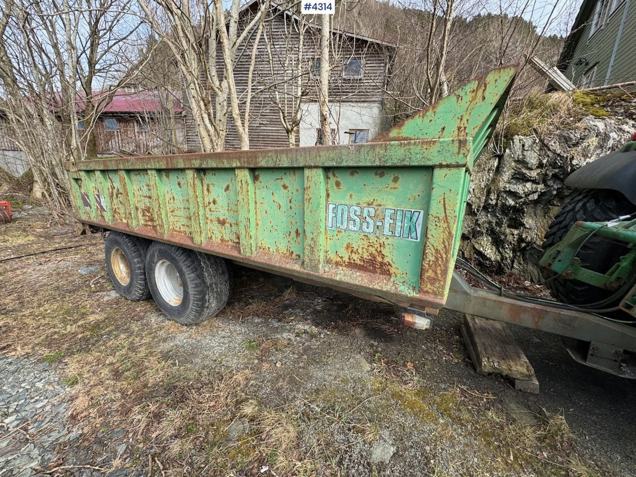 2004 Foss Eik Eik 5 10 tonn - Farm tipping trailer/ Dumper: picture 3 2004 Foss Eik Eik 5 10 tonn - Farm tipping trailer/ Dumper: picture 3