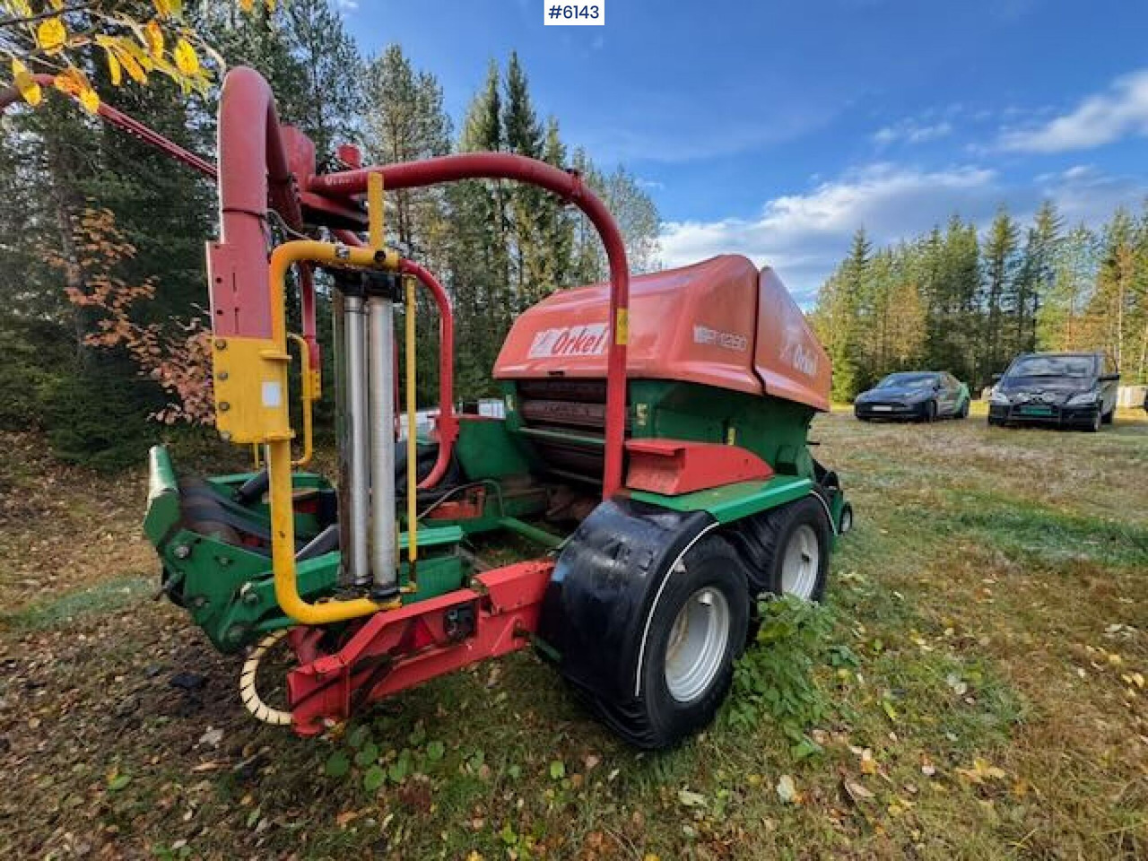 2004 Orkel 1260 combination baler-wrapper - Hay and forage equipment: picture 4 2004 Orkel 1260 combination baler-wrapper - Hay and forage equipment: picture 4