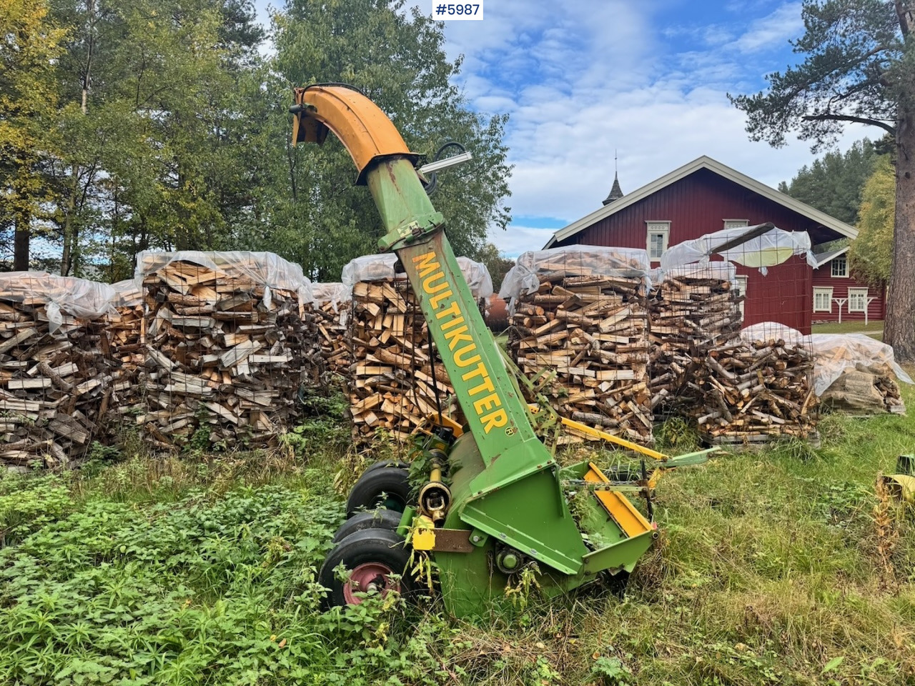 2004 Serigstad 134S Forage Harvester with PTO Shaft - Hay and forage equipment: picture 2 2004 Serigstad 134S Forage Harvester with PTO Shaft - Hay and forage equipment: picture 2