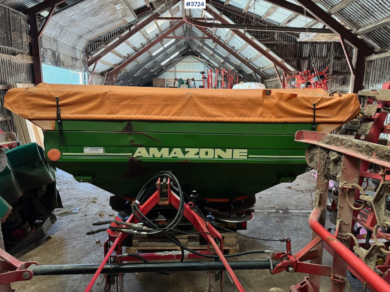 2005 Amazone ZA-M 1500 - Fertilizer spreader: picture 4 2005 Amazone ZA-M 1500 - Fertilizer spreader: picture 4