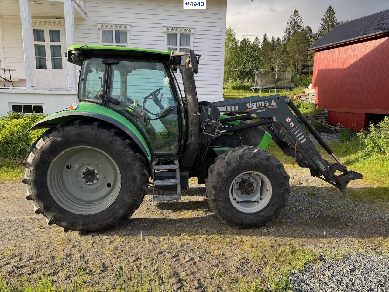 2006 Deutz-Fahr Agrotron K90 w/front loader. - Farm tractor: picture 5 2006 Deutz-Fahr Agrotron K90 w/front loader. - Farm tractor: picture 5