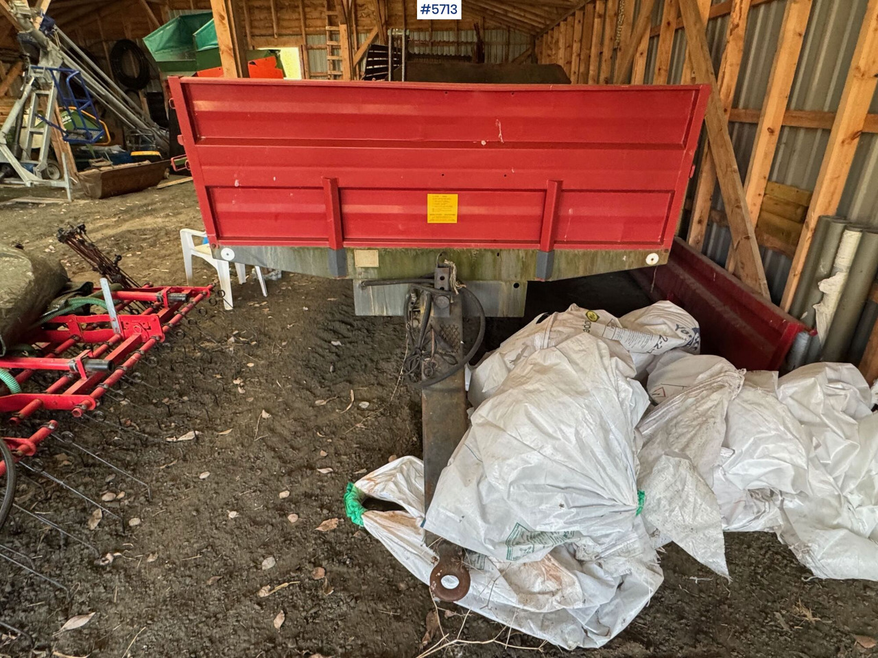2006 Weckman WS100 dump trailer - Farm tipping trailer/ Dumper: picture 2 2006 Weckman WS100 dump trailer - Farm tipping trailer/ Dumper: picture 2