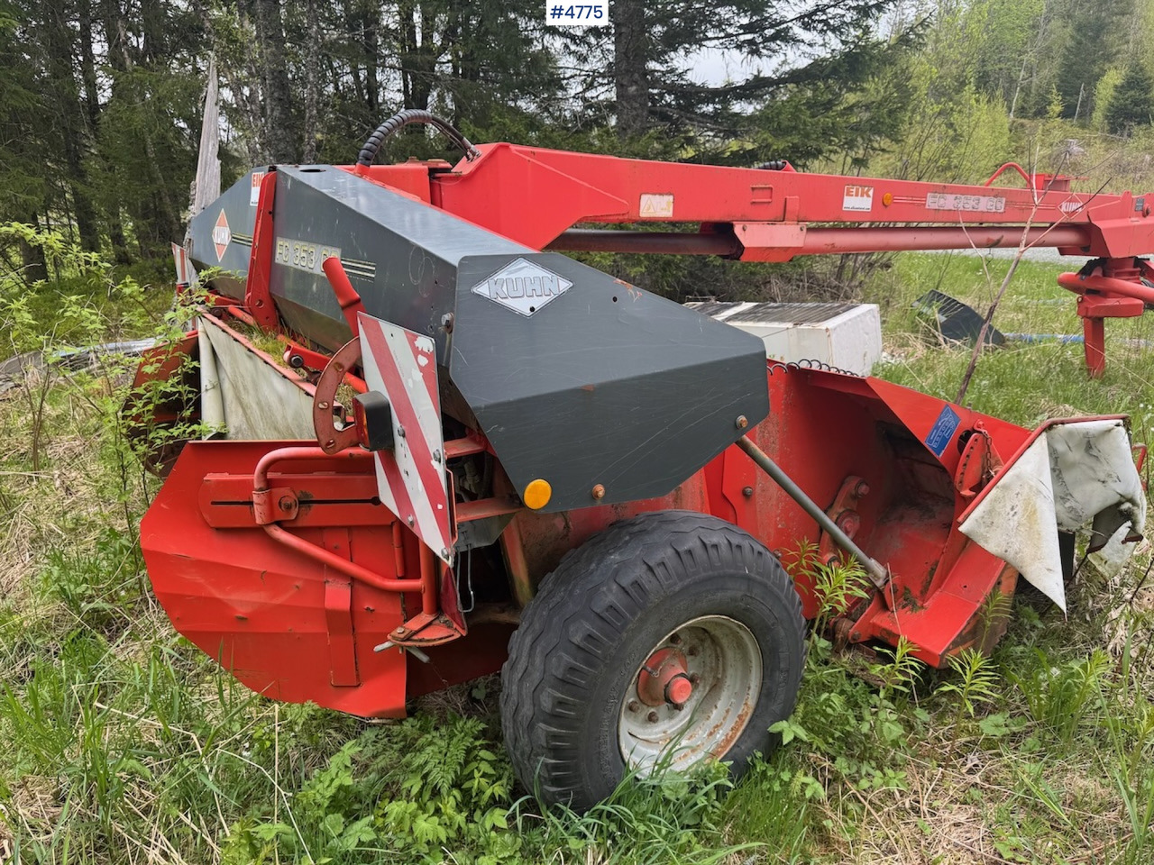 2007 Kuhn FC353GC mower - Hay and forage equipment: picture 3 2007 Kuhn FC353GC mower - Hay and forage equipment: picture 3