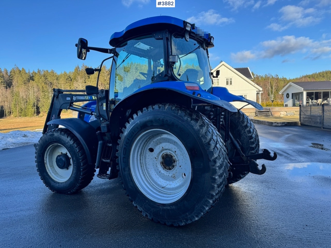 2007 New Holland TS110A - Farm tractor: picture 3 2007 New Holland TS110A - Farm tractor: picture 3