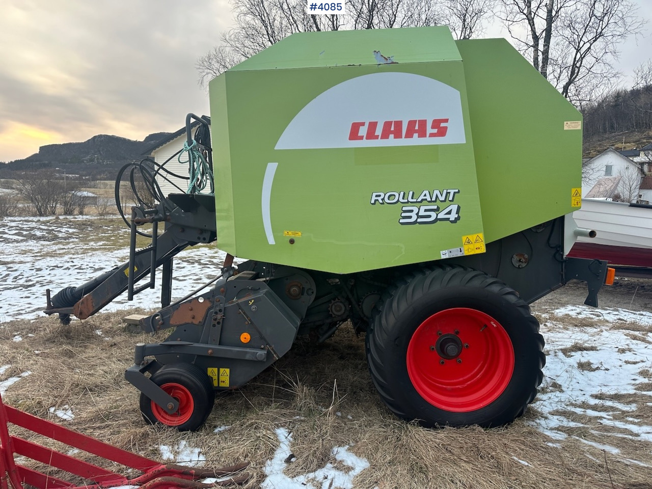 2008 Claas Rollant 354 Rotocut round baler. small repair object - Hay and forage equipment: picture 5 2008 Claas Rollant 354 Rotocut round baler. small repair object - Hay and forage equipment: picture 5