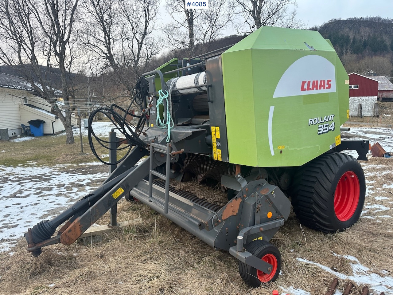 2008 Claas Rollant 354 Rotocut round baler. small repair object - Hay and forage equipment: picture 4 2008 Claas Rollant 354 Rotocut round baler. small repair object - Hay and forage equipment: picture 4