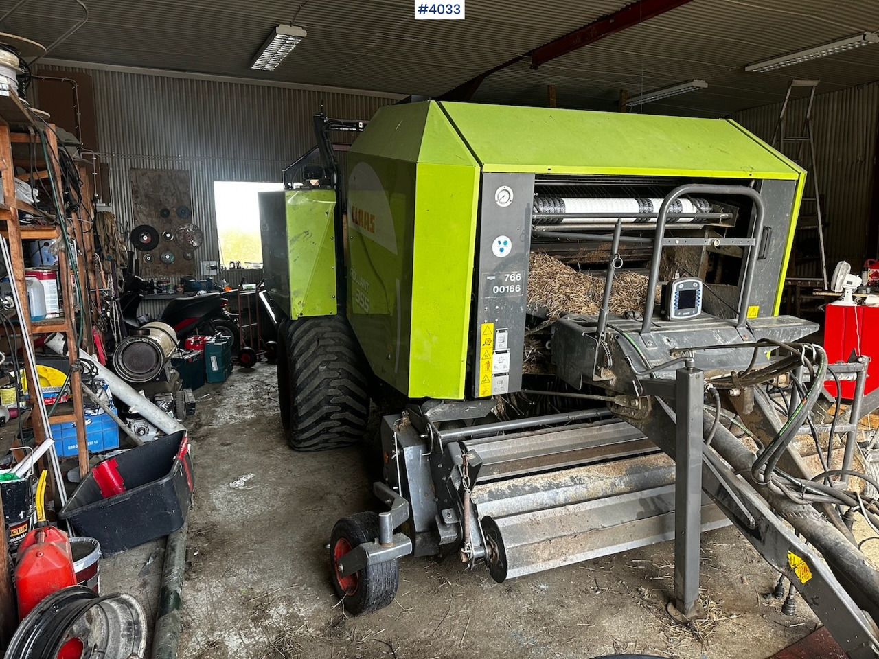 2008 Claas rollant 355 uniwrap round baler press - Hay and forage equipment: picture 5 2008 Claas rollant 355 uniwrap round baler press - Hay and forage equipment: picture 5