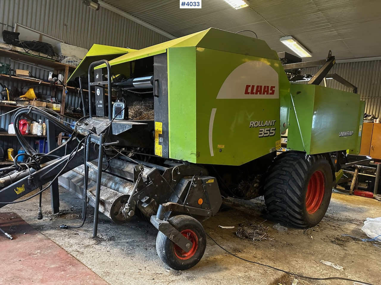 2008 Claas rollant 355 uniwrap round baler press - Hay and forage equipment: picture 1 2008 Claas rollant 355 uniwrap round baler press - Hay and forage equipment: picture 1