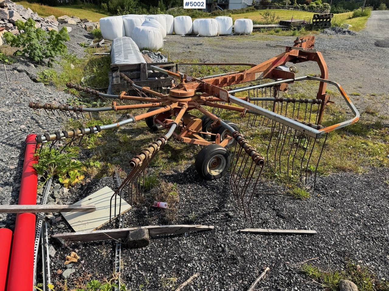 2008 Daros GR 410 Collector Rake - Hay and forage equipment: picture 3 2008 Daros GR 410 Collector Rake - Hay and forage equipment: picture 3