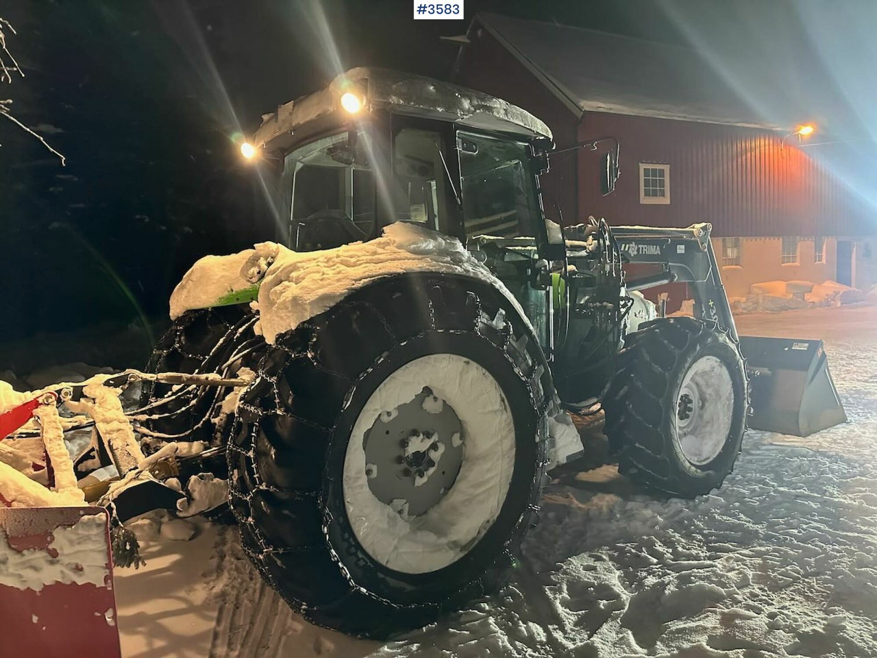 2008 Deutz-Fahr Agrofarm 100 traktor w/ Trima Front loader. See hours! - Farm tractor: picture 4 2008 Deutz-Fahr Agrofarm 100 traktor w/ Trima Front loader. See hours! - Farm tractor: picture 4