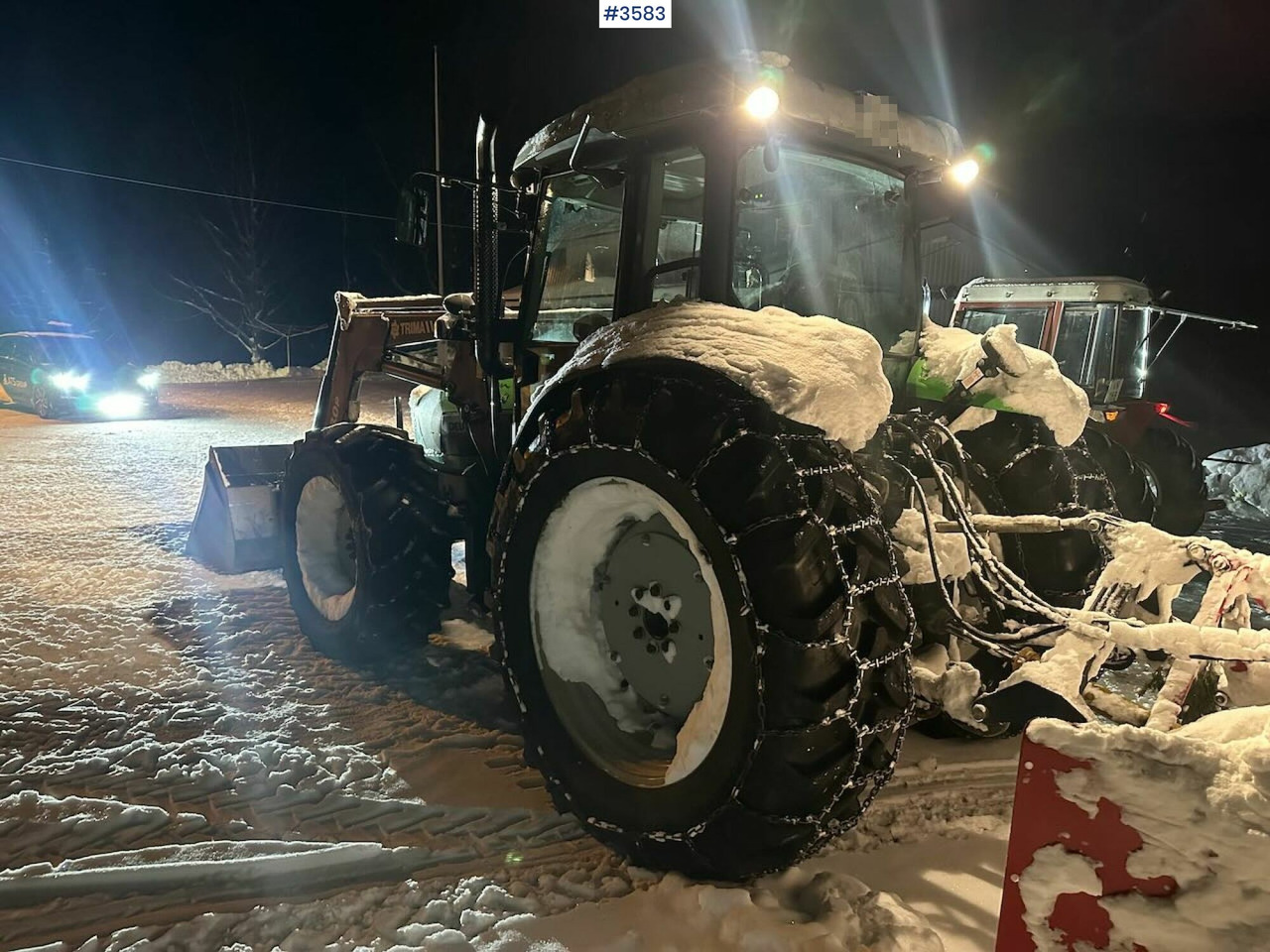 2008 Deutz-Fahr Agrofarm 100 traktor w/ Trima Front loader. See hours! - Farm tractor: picture 5 2008 Deutz-Fahr Agrofarm 100 traktor w/ Trima Front loader. See hours! - Farm tractor: picture 5