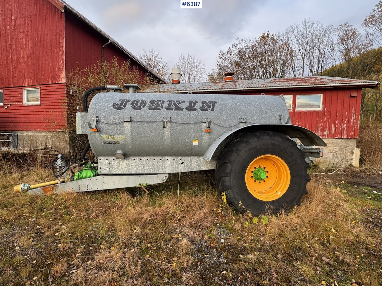 2008 Joskin Winpack 10000 ME fertilizer spreader - Slurry tanker: picture 2 2008 Joskin Winpack 10000 ME fertilizer spreader - Slurry tanker: picture 2