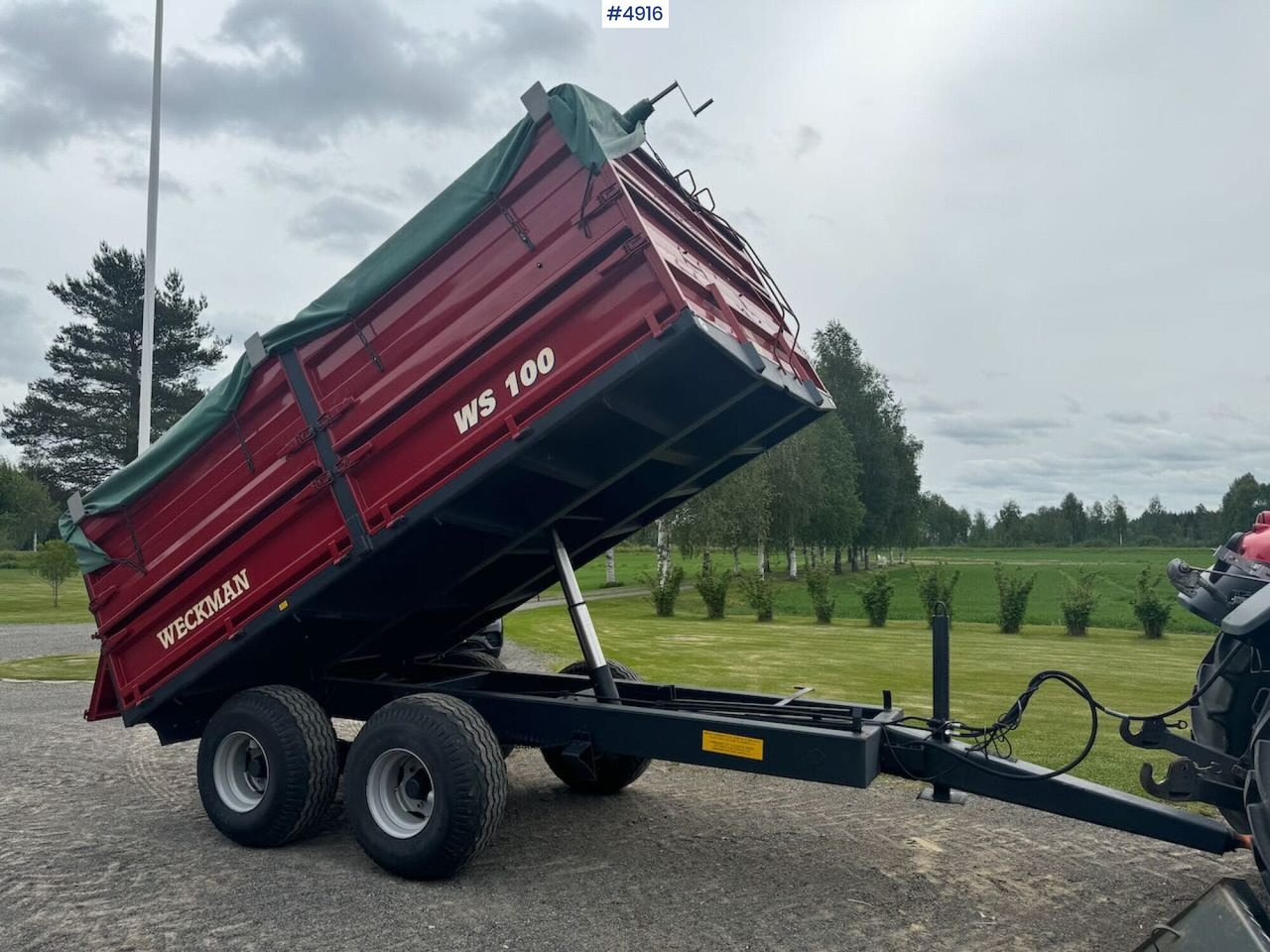 2008 Weckman WS100 - Farm trailer: picture 4 2008 Weckman WS100 - Farm trailer: picture 4