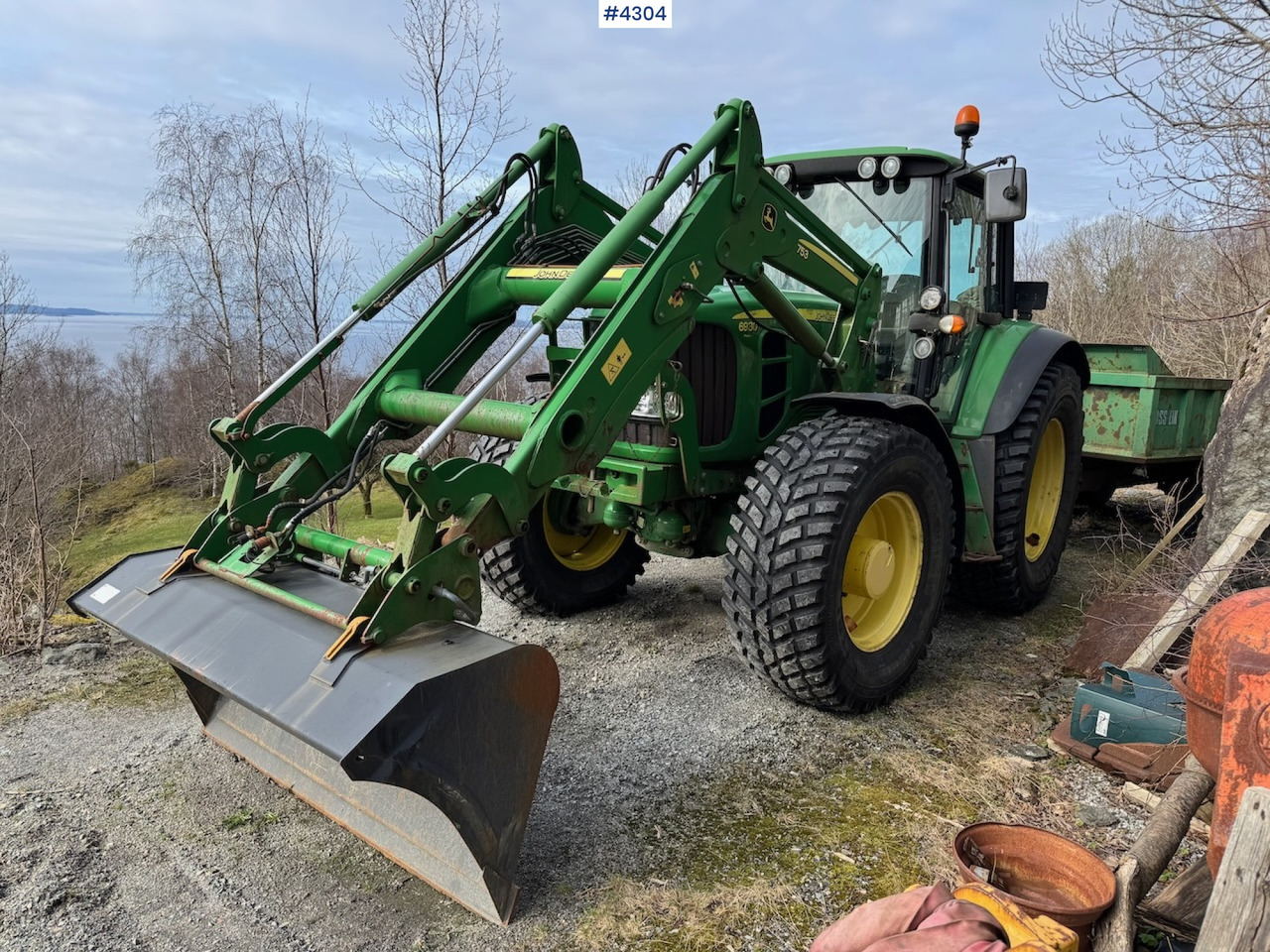 2009 John Deere 6930 Premium m/frontlaster - Farm tractor: picture 4 2009 John Deere 6930 Premium m/frontlaster - Farm tractor: picture 4