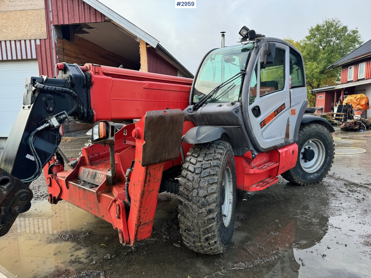 2009 Manitou MT 1440 Telescopic truck w/ Bucket, Pallet forks and Lifting jib - Telescopic handler: picture 1 2009 Manitou MT 1440 Telescopic truck w/ Bucket, Pallet forks and Lifting jib - Telescopic handler: picture 1