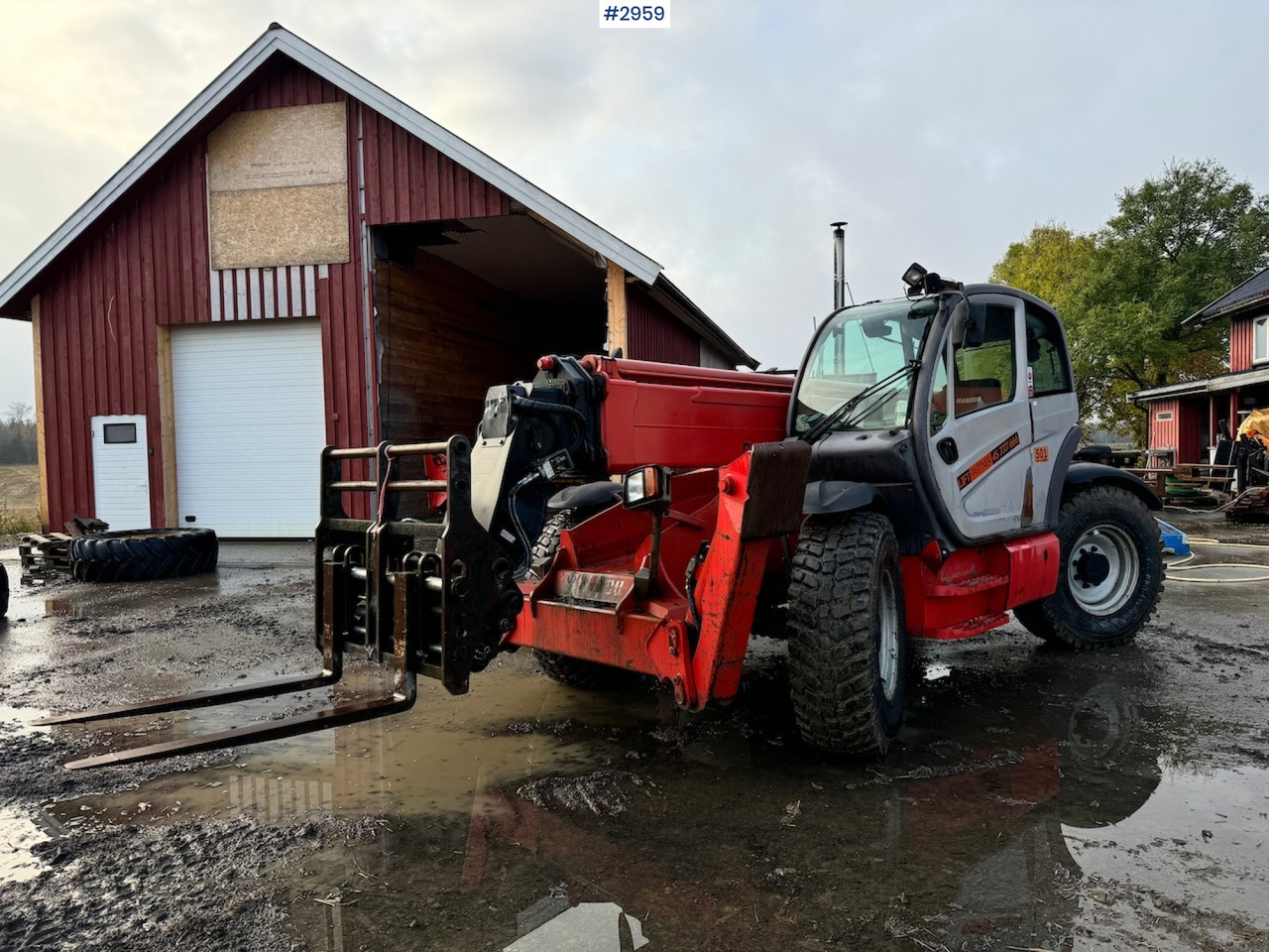 2009 Manitou MT 1440 Telescopic truck w/ Bucket, Pallet forks and Lifting jib - Telescopic handler: picture 4 2009 Manitou MT 1440 Telescopic truck w/ Bucket, Pallet forks and Lifting jib - Telescopic handler: picture 4
