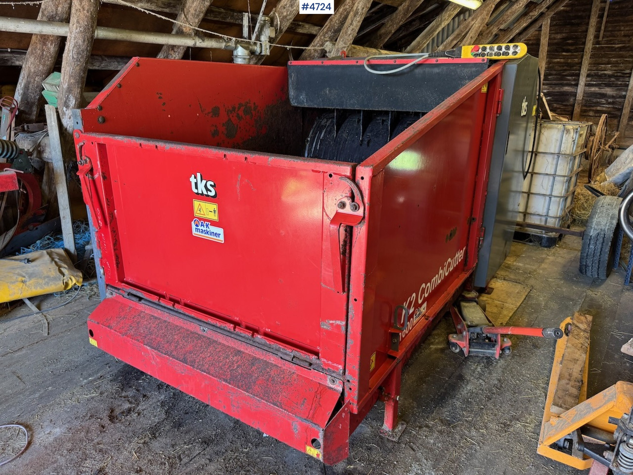 2011 TKS K2 CombiCutter 1600 - Livestock equipment: picture 5 2011 TKS K2 CombiCutter 1600 - Livestock equipment: picture 5