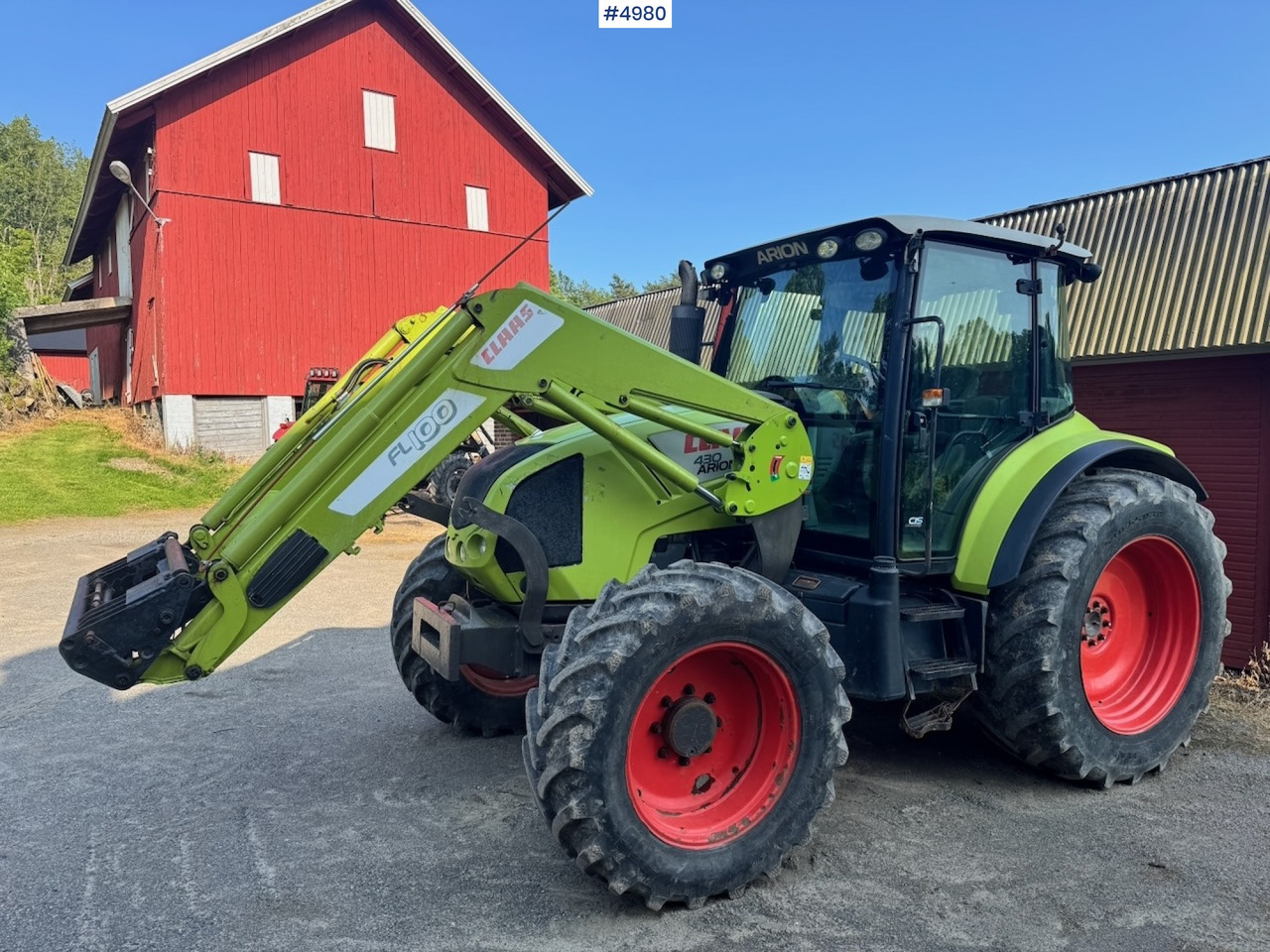 2012 Claas Arion 430 with Front Loader – 5000 Hours! - Farm tractor: picture 1 2012 Claas Arion 430 with Front Loader – 5000 Hours! - Farm tractor: picture 1