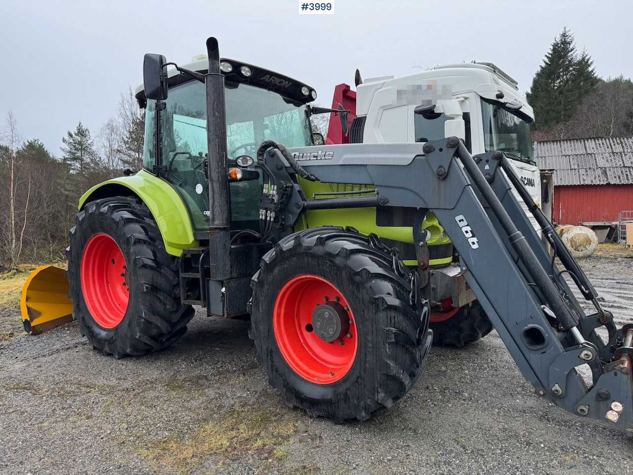 2012 Claas Arion 640 w/ front loader - Farm tractor: picture 2 2012 Claas Arion 640 w/ front loader - Farm tractor: picture 2