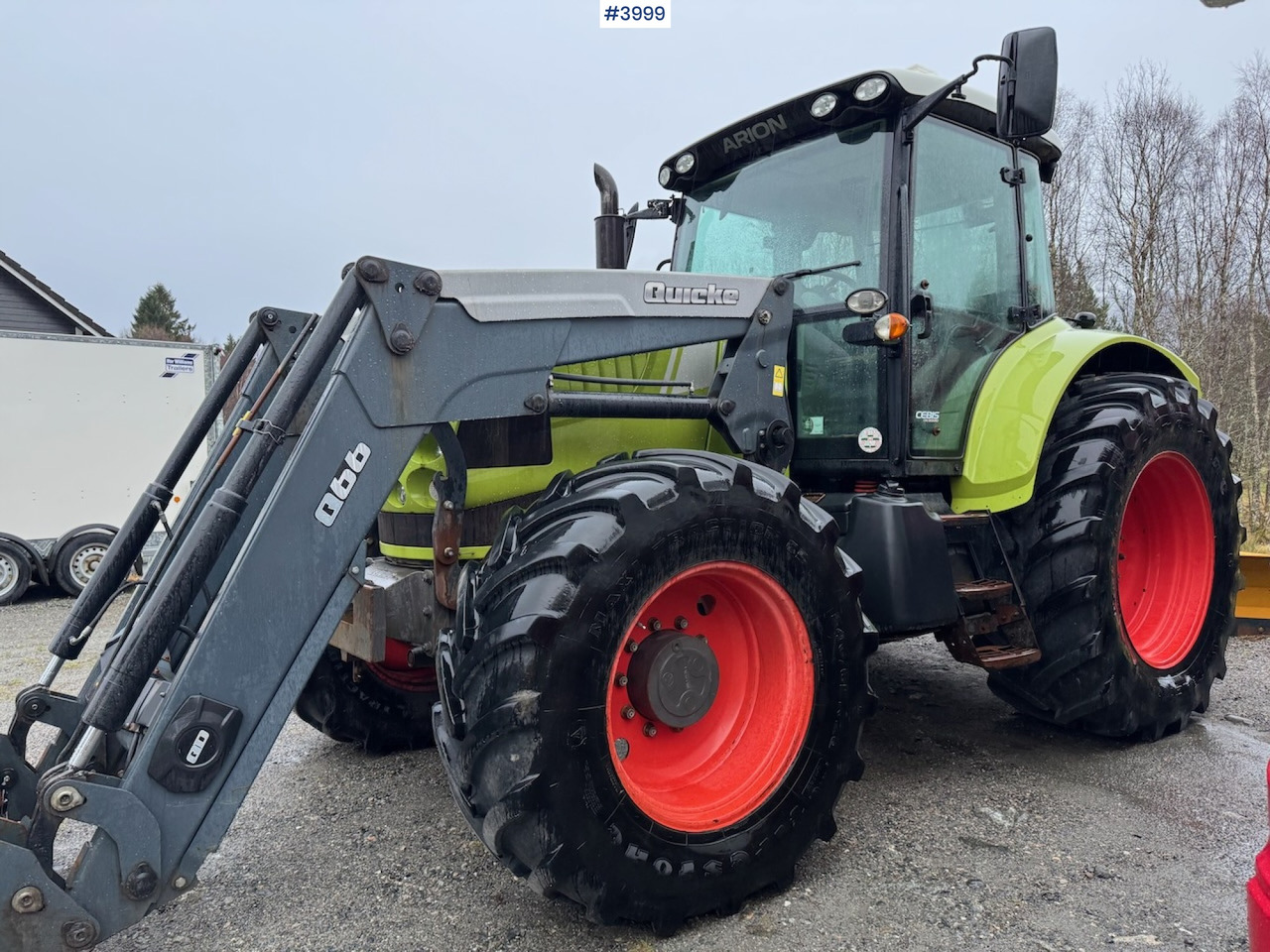 2012 Claas Arion 640 w/ front loader - Farm tractor: picture 4 2012 Claas Arion 640 w/ front loader - Farm tractor: picture 4